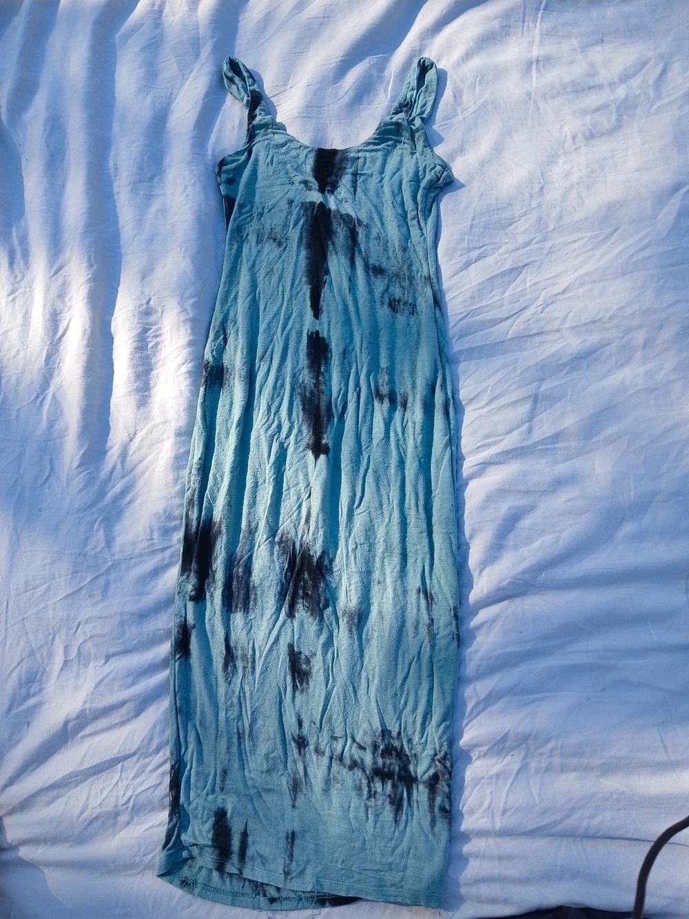 Small dress acid wash type design